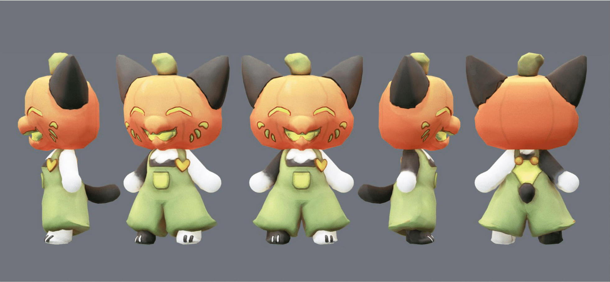 3D Character Asset Turnaround