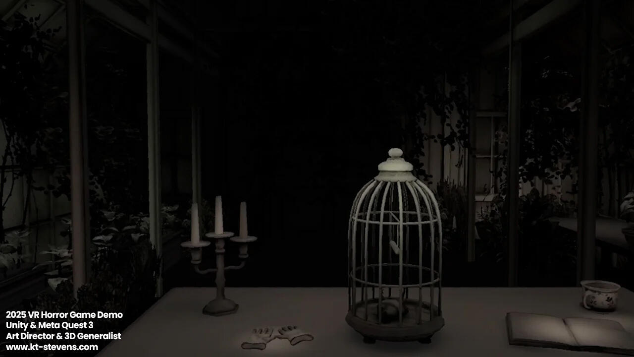 Final Game Render - Echoes of a Silent Garden